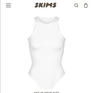 Skims Marble Body Suite Size Small